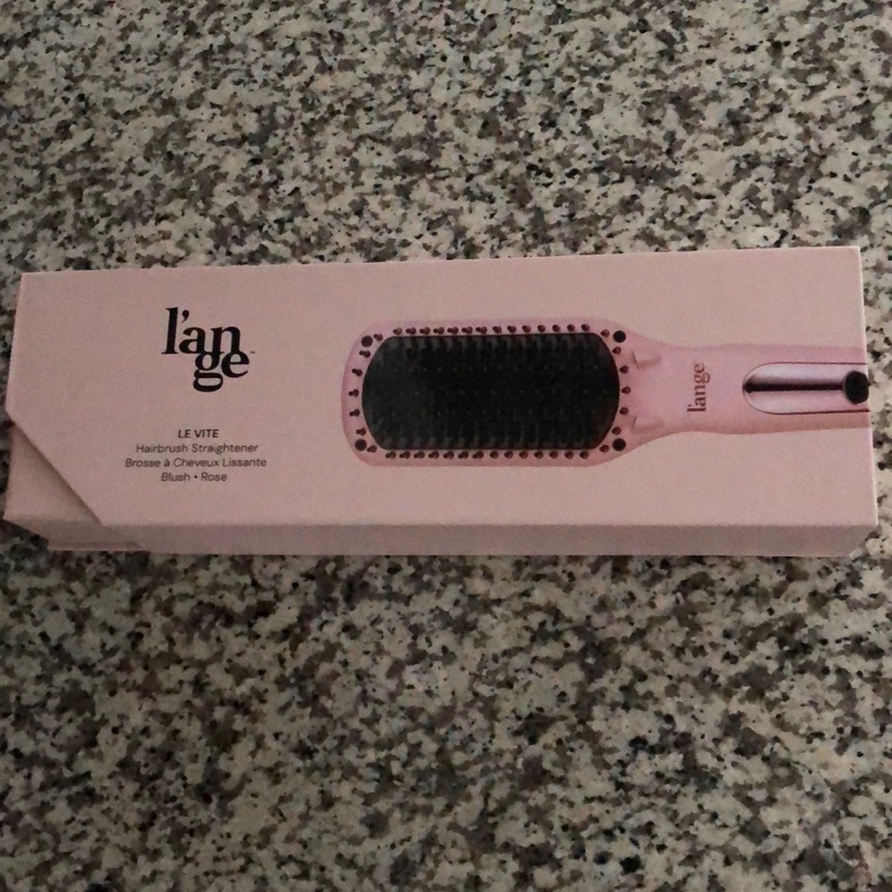 L’ange Le Vite (hairbrush straightener)- New in box, used 1x